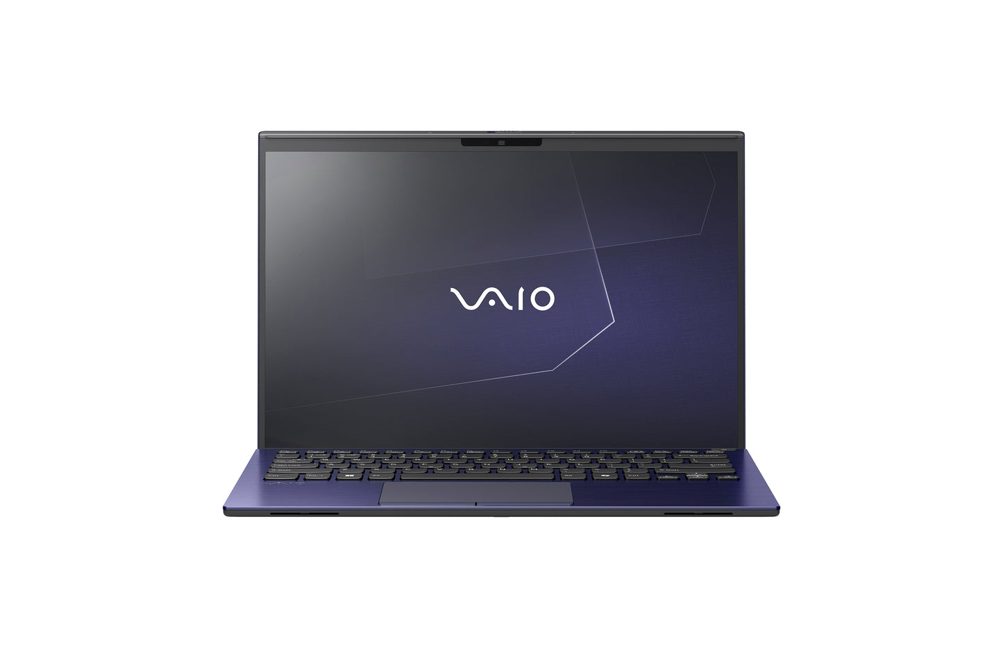 A sleek VAIO laptop with a modern design, showcasing the VAIO logo on its screen, ideal for work and entertainment.
