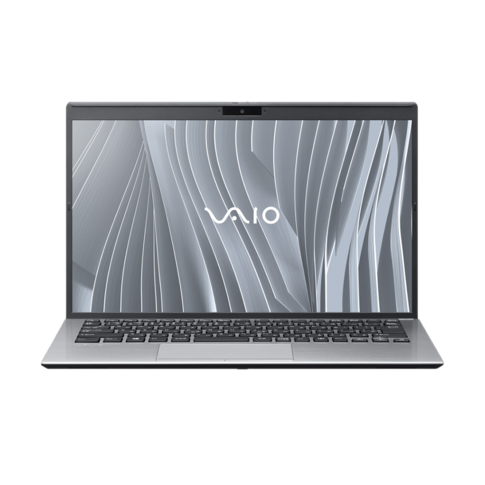 Sleek VAIO laptop with a high-resolution display and modern design, featuring a stylish silver finish.