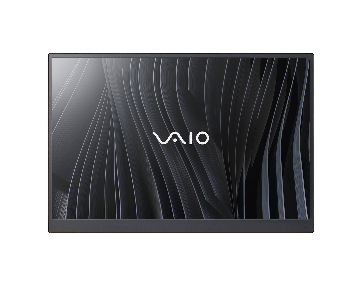 A portable external monitor with a VAIO logo, offering additional screen space for enhanced productivity.