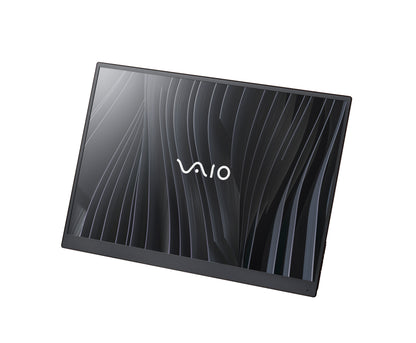 A portable external monitor with a VAIO logo, offering additional screen space for enhanced productivity.