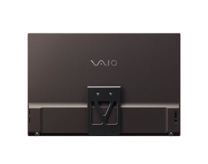 A VAIO monitor with a strong back stand for stable and secure positioning, ensuring a reliable display experience.