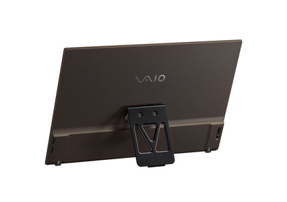 A VAIO monitor with a robust back stand, offering stable support for enhanced viewing and durability.